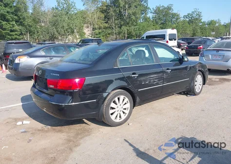 2009 Hyundai Sonata Limited from USA, damaged, VIN 5NPEU46C59H507883